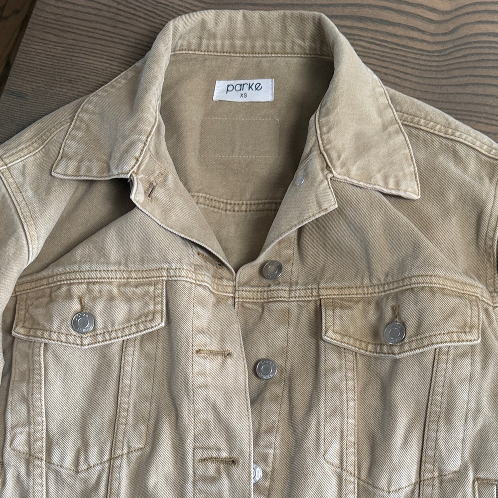 Parke Tan Women's Jean Jacket